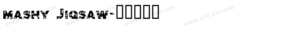 mashy Jigsaw字体转换